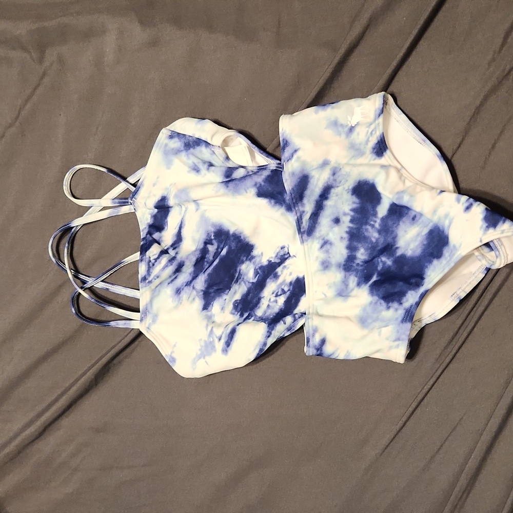 Abercrombie tie dye bathing suit